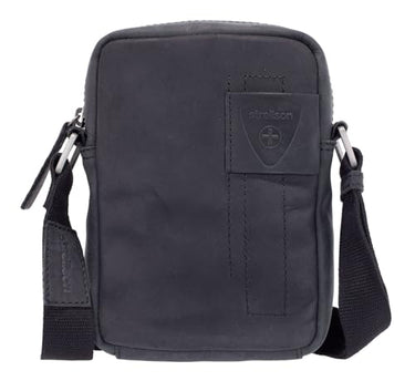 Strellson - Umhängetasche Herren, Schultertasche in Schwarz, Crossbodybag mit Reißverschluss - Richmond Clint Shoulderbag im Sale